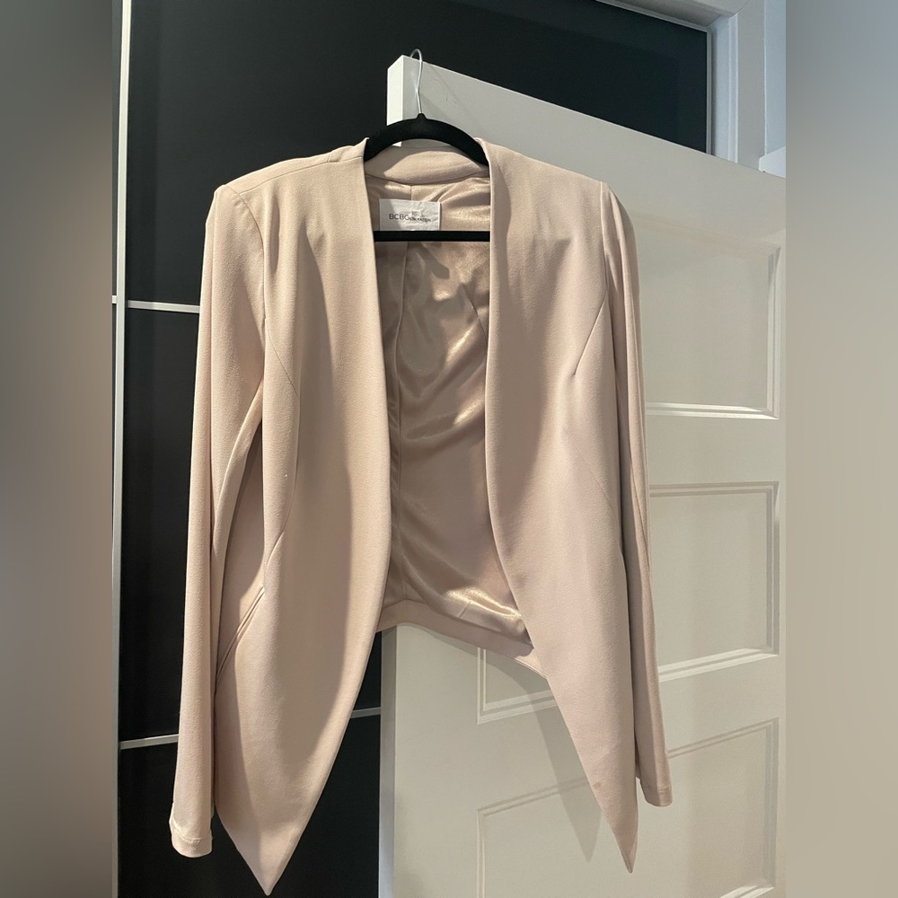 BCBGeneration Cream Blazer Jacket